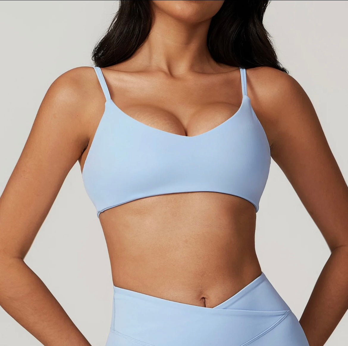 Sports Bra-Sky Blue