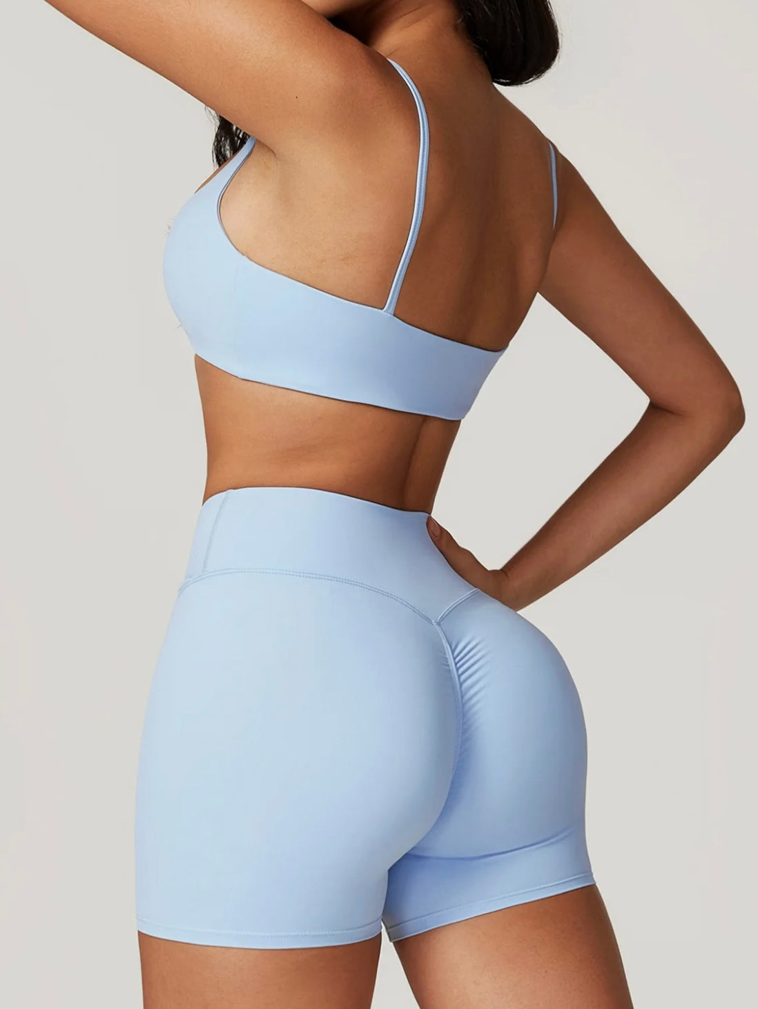 Sports Bra-Sky Blue